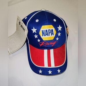 Napa Auto Parts American Dale Earnhardt 15 NASCAR Hook Loop Hat Cap New Tag Star